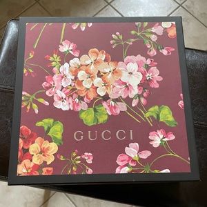 Authentic Gucci box + bag in pristine condition